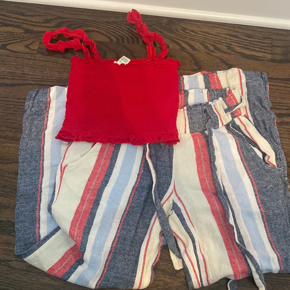 pant and shirt set (can be sold separately)